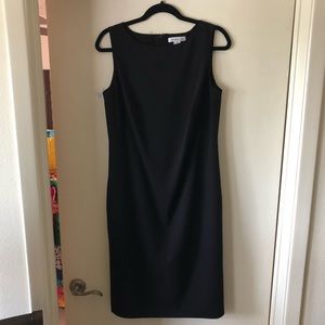 Liz Claiborne Sleeveless Black Dress - 8 Tall